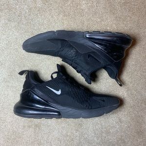 Size 9.5 Women’s - Nike Air Max 270s Triple Black